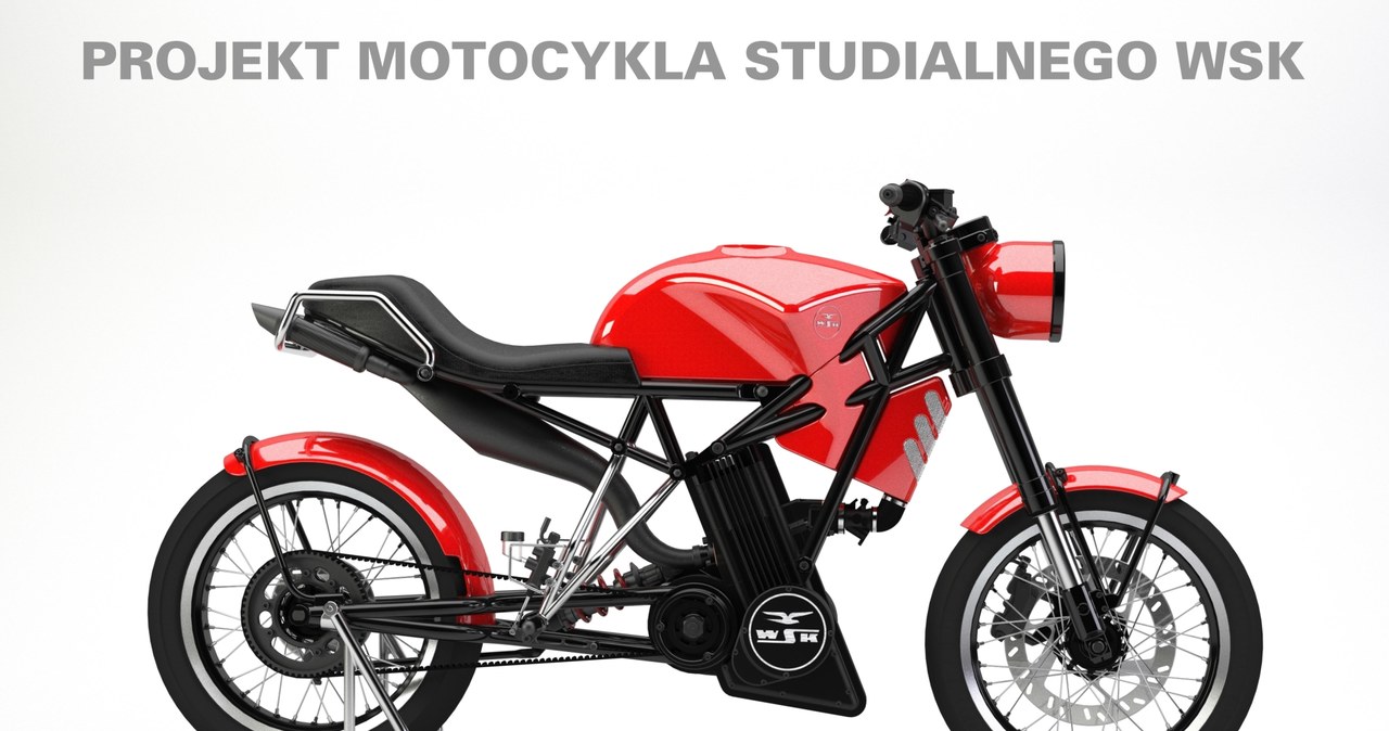 Nowy motocykl WSK /Informacja prasowa