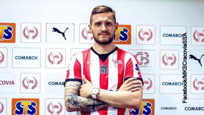 Nowy nabytek Cracovii ustawiał mecze