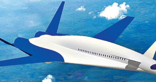 Nowy najszybszy pasażerski samolot świata miałby wyglądać jak maszyna z przyszłości /21 wiek