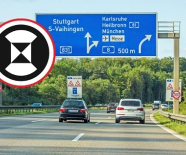 Nowy, nietypowy znak na autostradach. Kto musi na niego uważać?