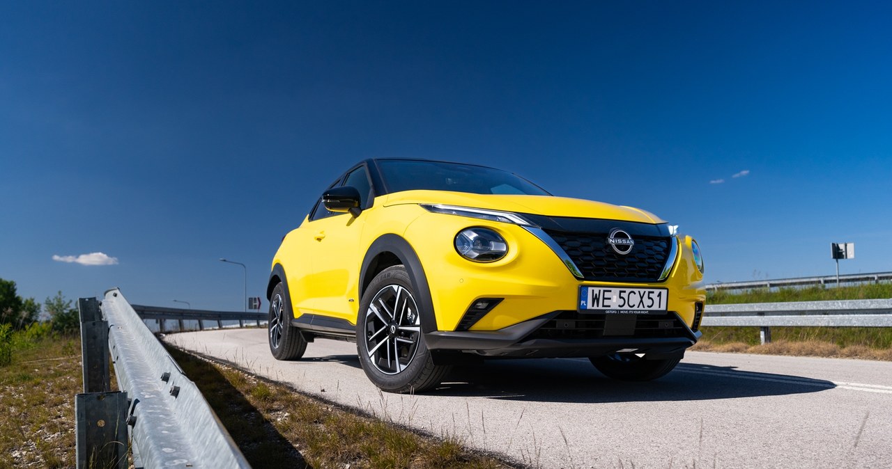 Nowy Nissan Juke po face liftingu /Jan Guss-Gasiński /INTERIA.PL