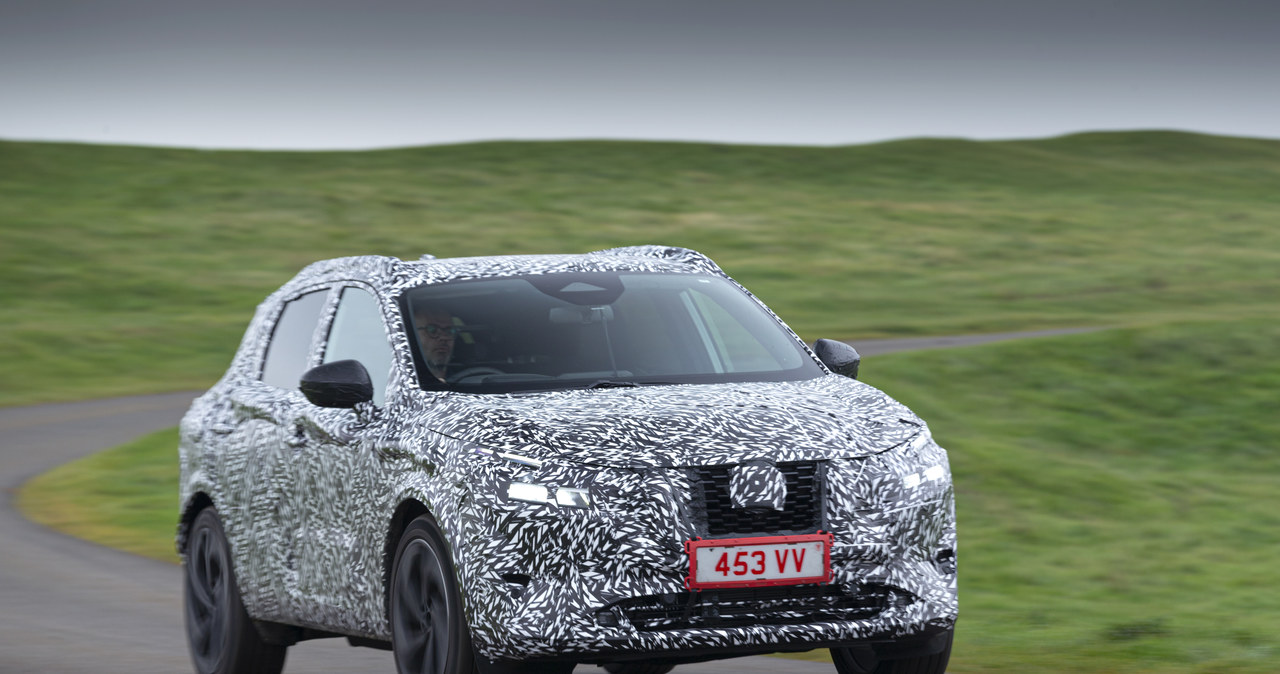 Nowy Nissan ​Qashqai w kamuflażu /Informacja prasowa