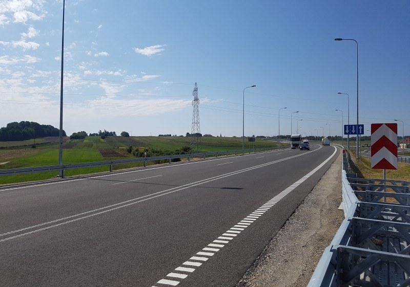 Nowy odcicnek drogi S19 (via Carpatia) na pónoc od Rzeszowa /Informacja prasowa