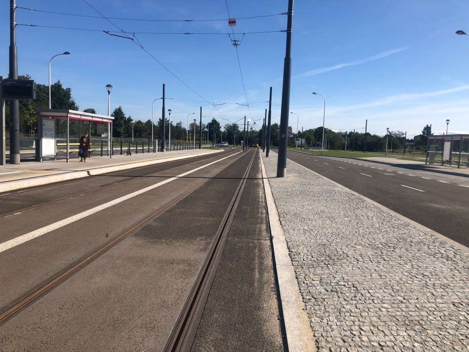 Nowy odcinek torowiska. /Michał Dobrołowicz /RMF FM