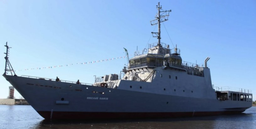 Nowy okręt Nikołaj Kamow /Rosyjskie Ministerstwo Obrony /materiały prasowe