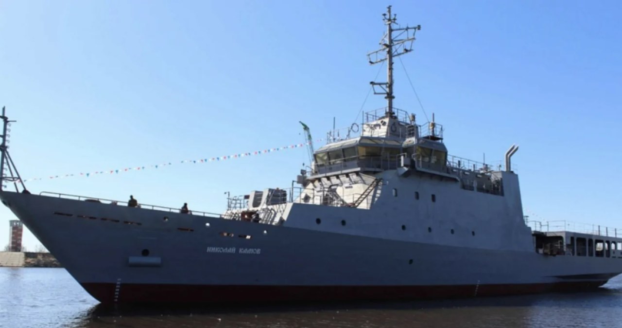Nowy okręt Nikołaj Kamow /Rosyjskie Ministerstwo Obrony /materiały prasowe