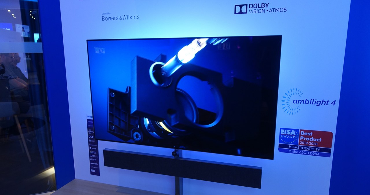 Nowy OLED Philips TV /INTERIA.PL