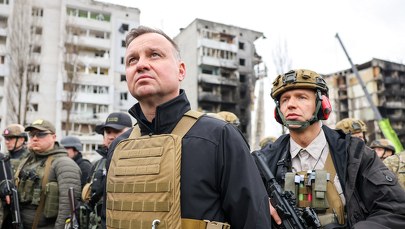 Nowy pakiet pomocy wojskowej USA dla Ukrainy. Duda w Borodziance i Irpeniu [RELACJA 13.04.2022r.]