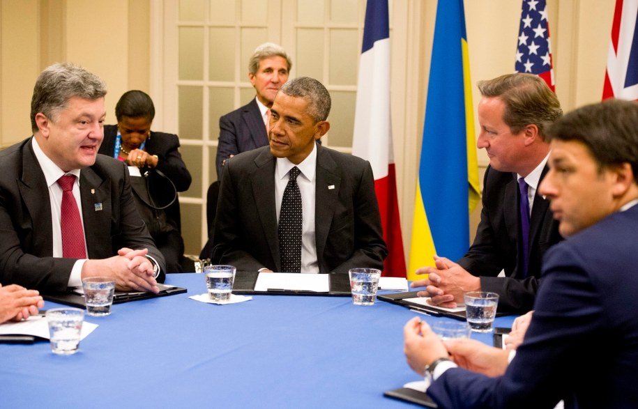 Nowy pakiet sankcji ma silne poparcie prezydenta Baracka Obamy /ALAIN JOCARD/POOL /PAP/EPA