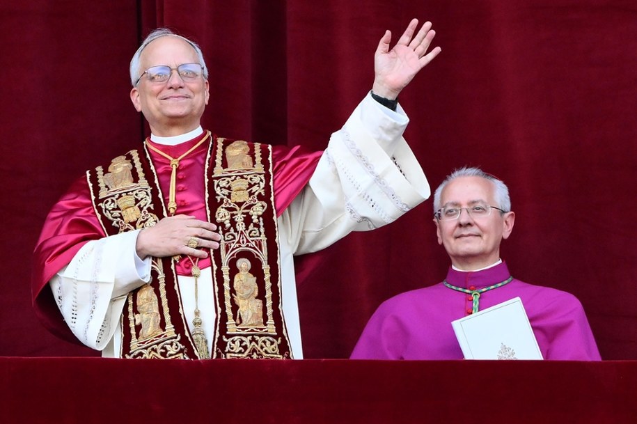 Nowy papież Leon XIV /ETTORE FERRARI /PAP/EPA