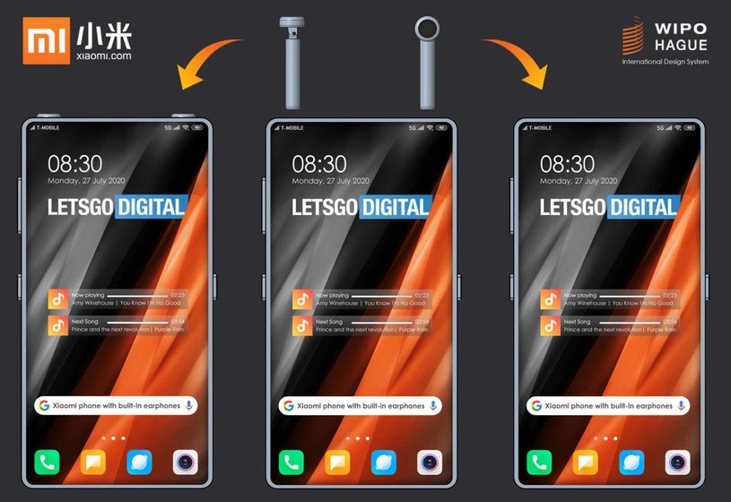 Nowy patent Xiaomi / fot. Let'sGoDigital /materiał zewnętrzny