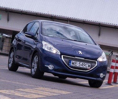 Nowy peugeot 208 z nietypowym wnętrzem