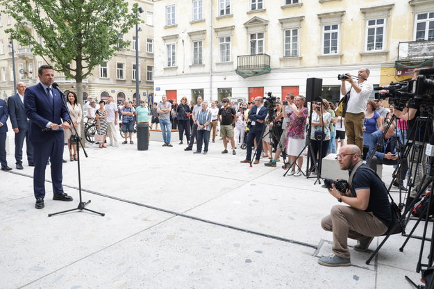 Nowy Plac Pięciu Rogów w Warszawie / 	Albert Zawada /PAP