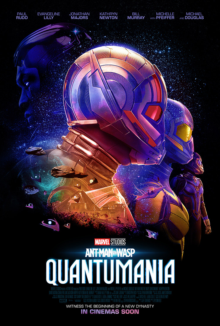 Nowy plakat filmu "Ant-Man i Osa: Kwantomania" /materiały prasowe