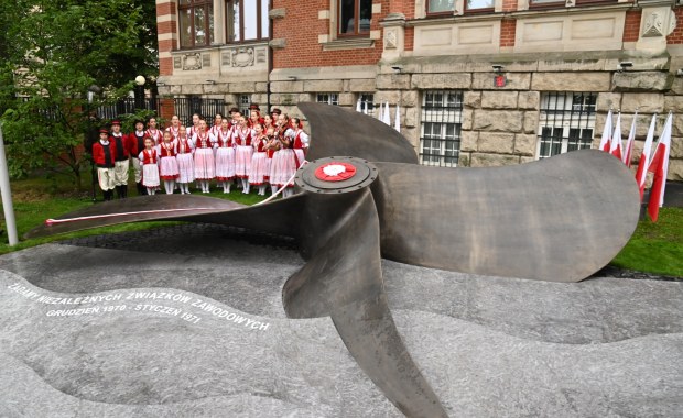 Nowy pomnik w Szczecinie. Upamiętnia Bohaterów Stycznia'71 