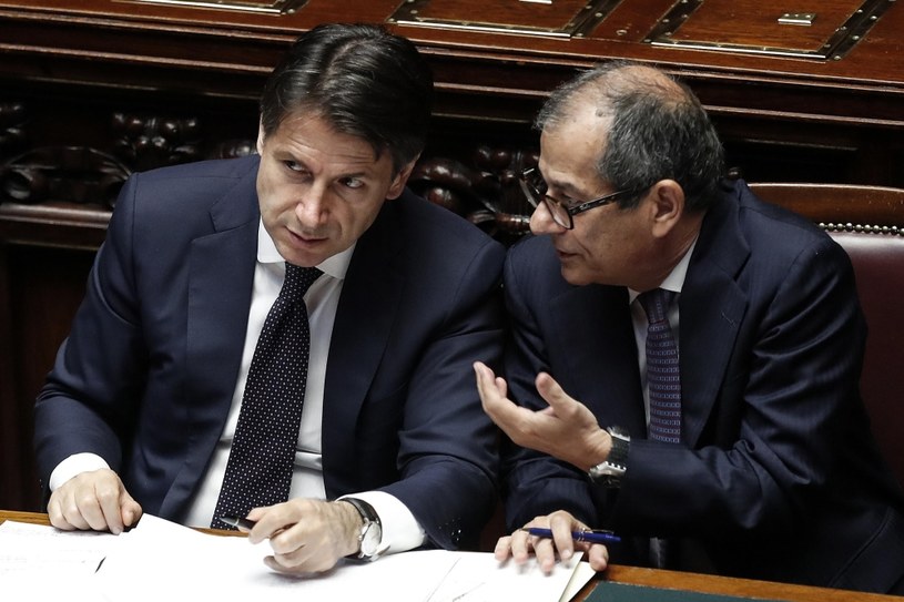Nowy premier Włoch Giuseppe Conte /RICCARDO ANTIMIANI /PAP/EPA