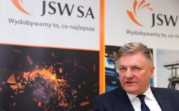 Nowy prezes JSW Edward Szlęk /Andrzej Grygiel /PAP