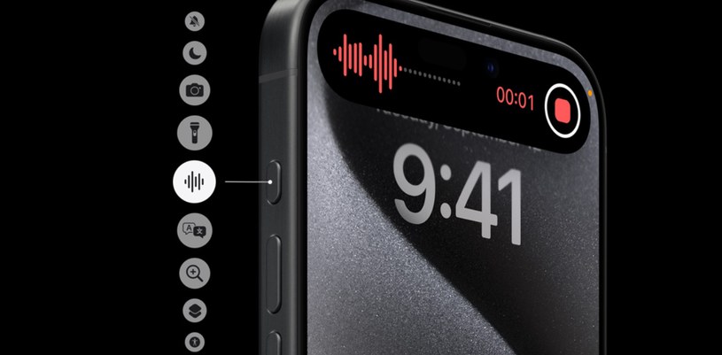 Nowy przycisk fizyczny w iPhone 15 Pro /materiały prasowe