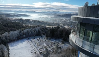 Nowy punkt widokowy w Krynicy. Takiej panoramy jeszcze tu nie było