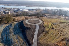 Nowy punkt z widokiem na Odrę w Szczecinie