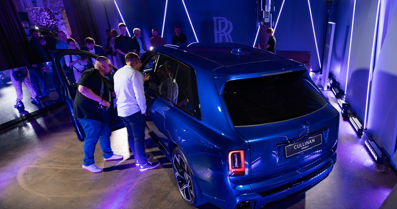 Nowy Rolls-Royce Cullinan Series II zadebiutował na polskim rynku /Jan Guss-Gasiński /INTERIA.PL