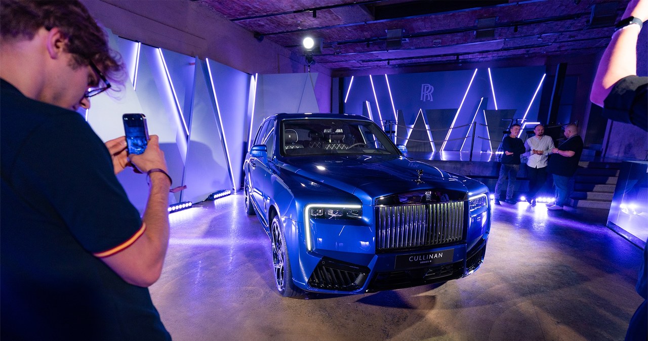 Nowy Rolls-Royce Cullinan Series II /Jan Guss-Gasiński