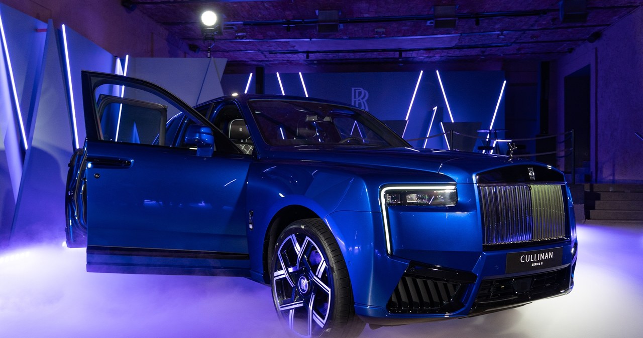 Nowy Rolls-Royce Cullinan Series II /Jan Guss-Gasiński