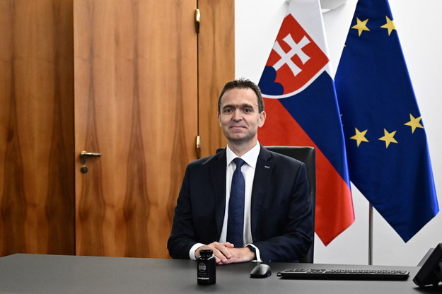 Nowy słowacki premier Ludovit Odor /CHRISTIAN BRUNA /PAP/EPA