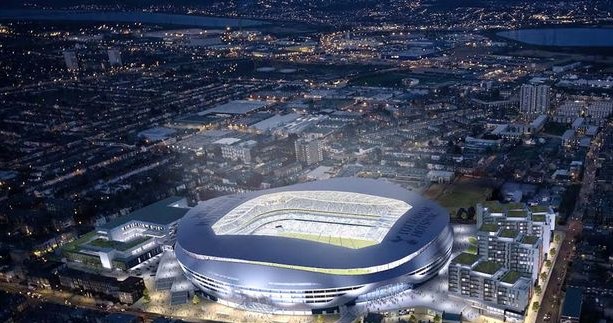 Nowy stadion Tottenhamu wymagałby wyburzenia kilku istniejących budynków /materiały prasowe