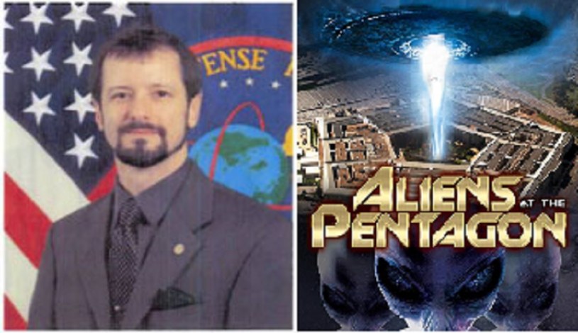 Nowy szef biura Pentagonu ds. UFO Sean Kirkpatrick zyskał złośliwy przydomek "facet od UFO" /Twitter