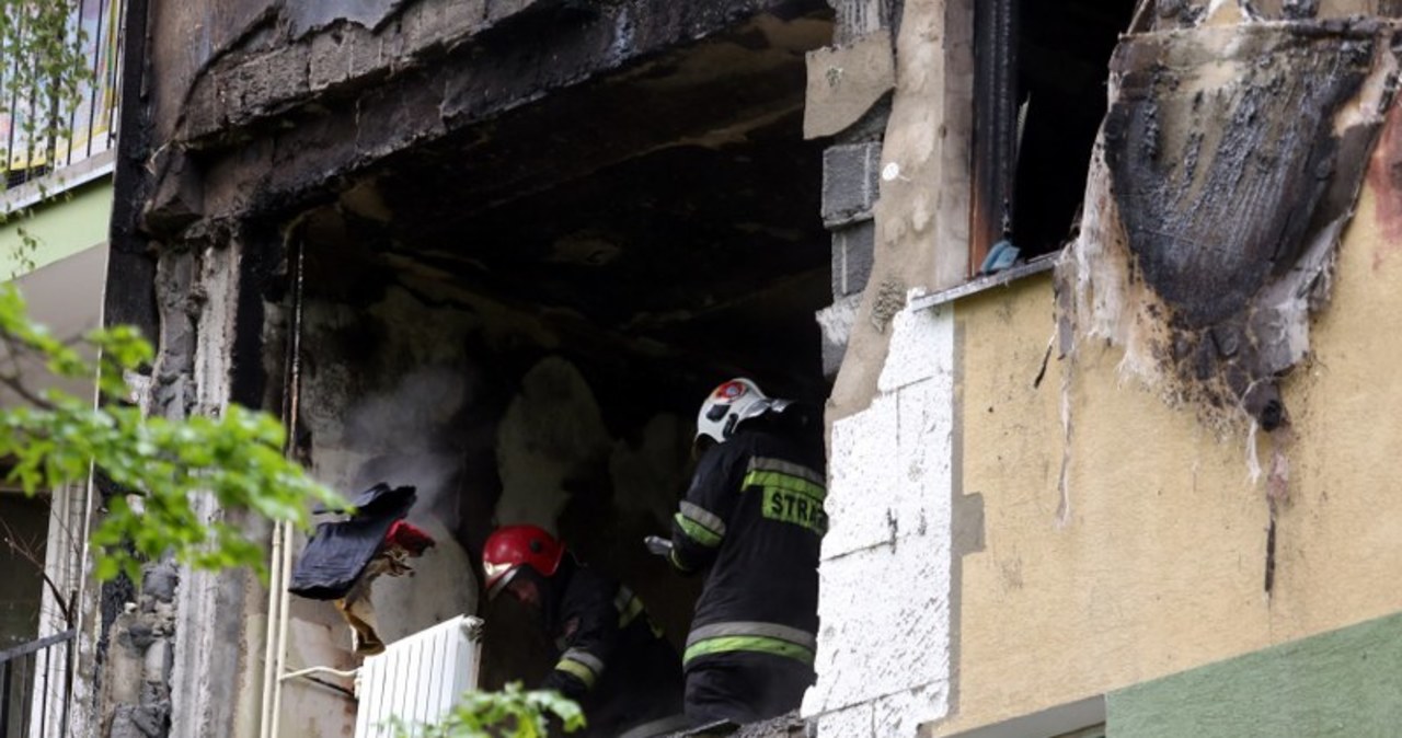 Nowy Targ: strażacy na miejscu wybuchu 