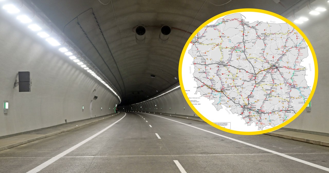 Nowy tunel na drodze S3 będzie najdłuższym tunelem pozamiejskim w Polsce, zdetronizuje tunel na Zakopiance. Jego otwarcie planowane jest na sierpień 2024 roku /Marek Lasyk  /Reporter