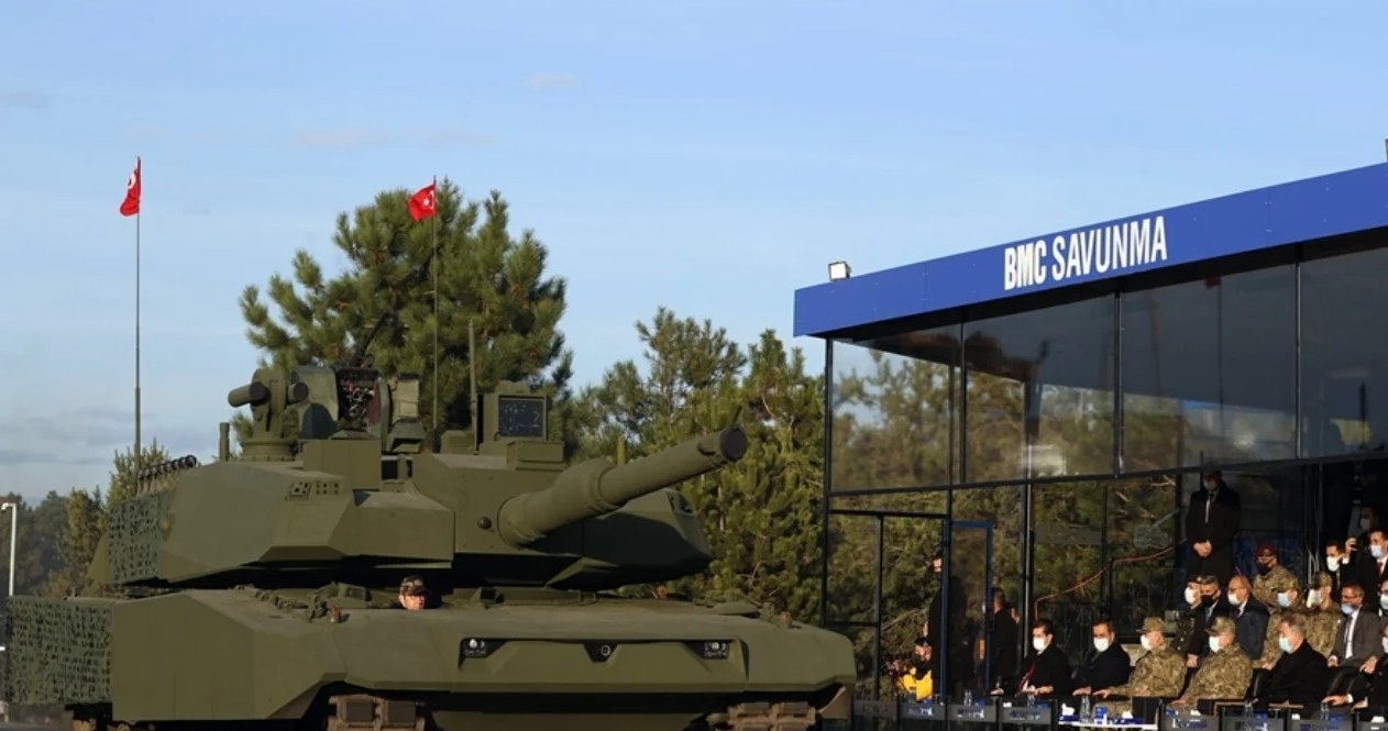 Nowy turecki czołg podczas pokazu. Fot. Tureckie Ministerstwo Obrony /materiały prasowe