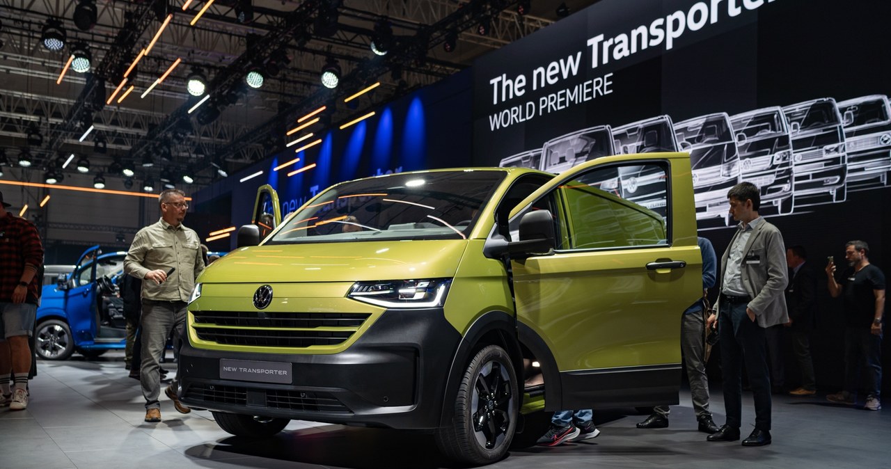 Nowy Volkswagen Transporter debiutuje na targach IAA Transportation 2024. /Jan Guss-Gasiński