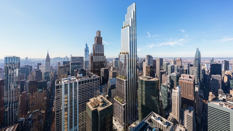 Nowy wieżowiec w samym sercu Nowego Jorku przyćmi wszystkie otaczające go budynki. /nyc.gov /materiały prasowe