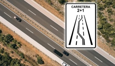 Nowy znak carretera 2+1. Za złamanie - 900 zł mandatu