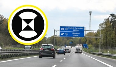 Nowy znak na autostradach. Co oznacza tajemnicza czarna klepsydra? 