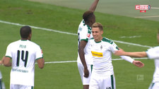 Nuernberg - Borussia M'gladbach 0-4 - skrót (ZDJĘCIA ELEVEN SPORTS). WIDEO