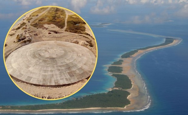 Nuklearna bomba tyka pod wodą. Pęka sarkofag Runit Dome