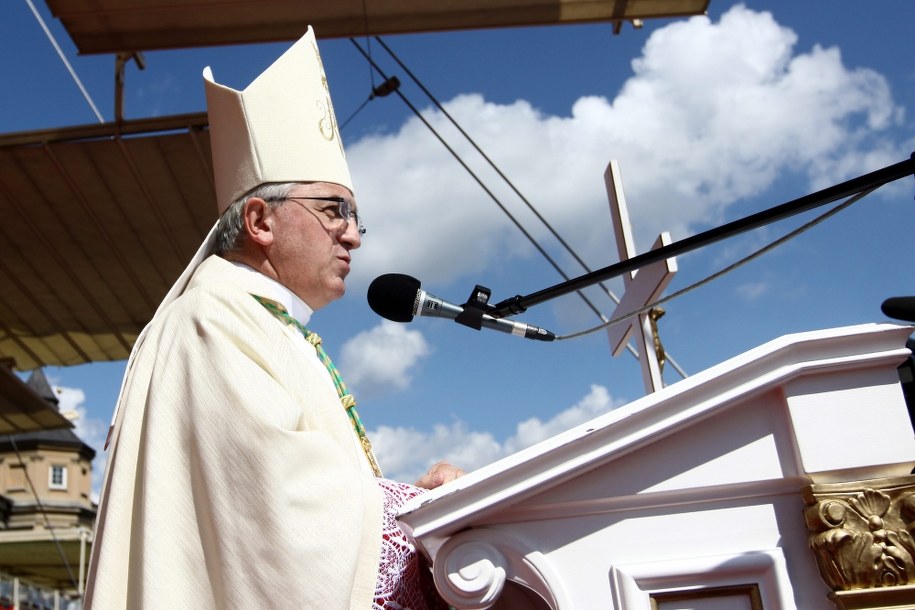 Nuncjusz apostolski w Polsce, arcybiskup Celestino Migliore /PAP/Waldemar Deska /PAP
