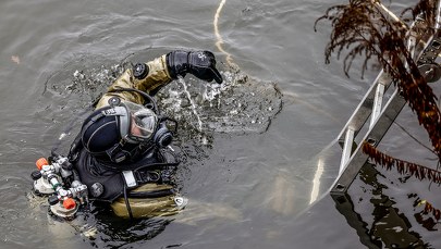 Nurkowie w akcji. Szukali zrabowanych skarbów z Drezna