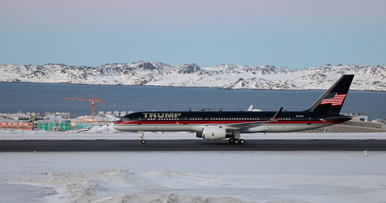 Nuuk, Grenlandia - Donald Trump Jr "wizytował" lodową wyspę /EMIL STACH / Ritzau Scanpix /AFP