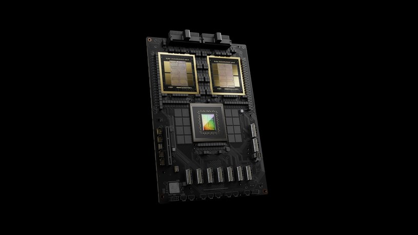 Nvidia prezentuje układy Blackwell. To rewolucja i ogromny skok wydajności. /Nvidia /materiały prasowe