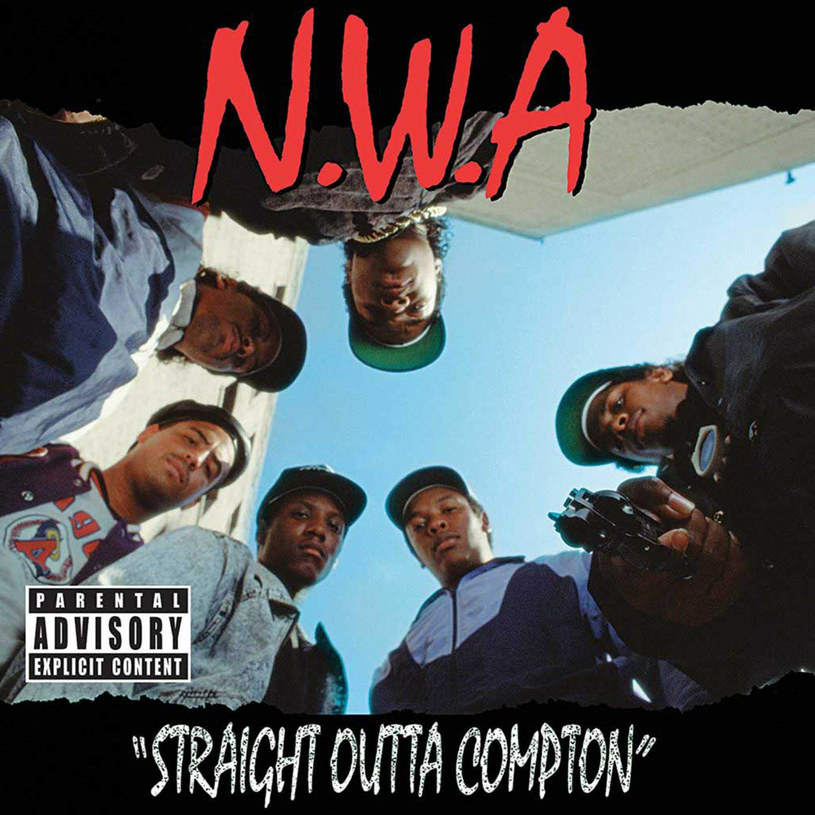 NWA i album Straight Outta Compton. /6 Feet Covers/Ferrari Press/East News /East News