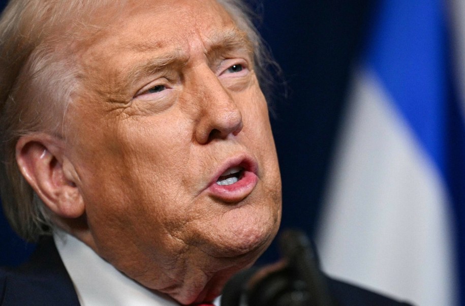 O ataku po raz pierwszy powiedział w wywiadzie dla nowojorskiego radia WABC prezydent Donald Trump /JIM WATSON/AFP/East News /East News