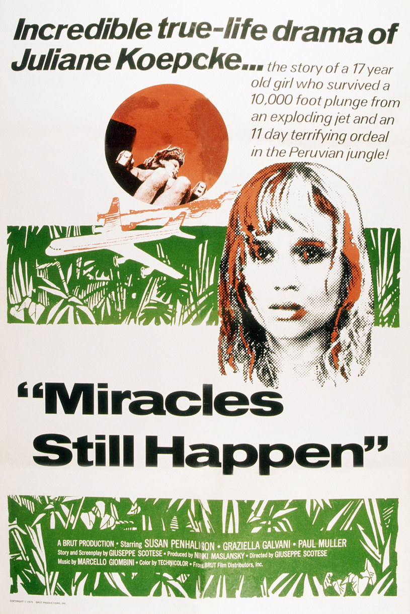 O historii jedynek ocalałej z lotu 508 powstał film "Miracles Still Happen" /East News