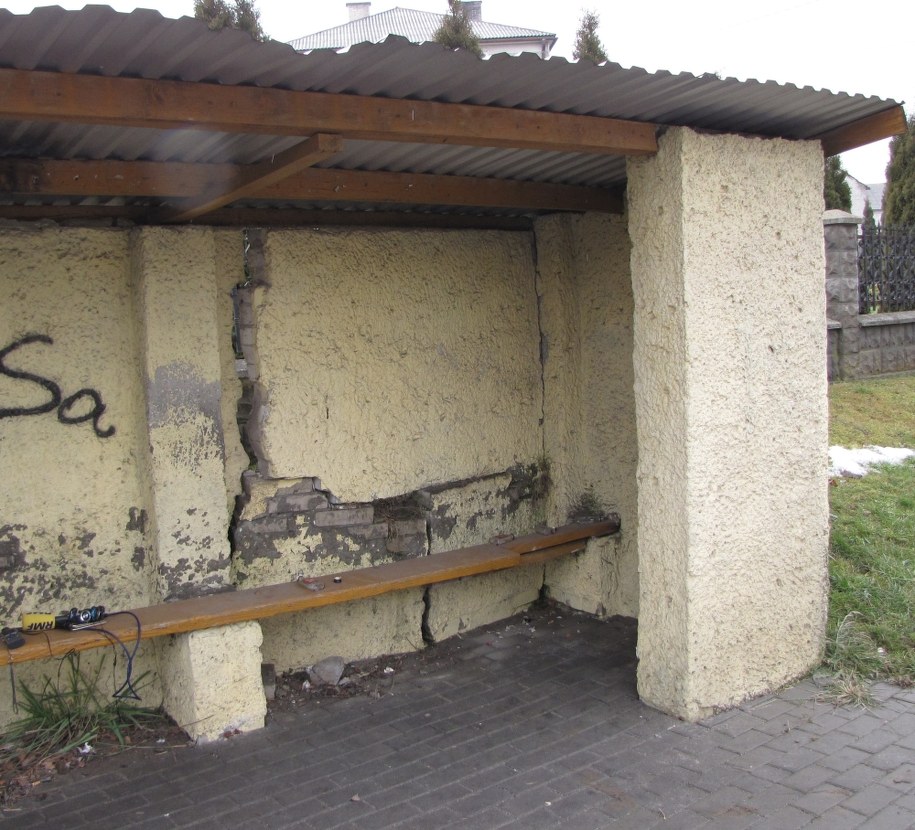 O interwencję w sprawie tego przystanku poprosili nas mieszkańcy Strzegowej /Marcin Buczek /RMF FM