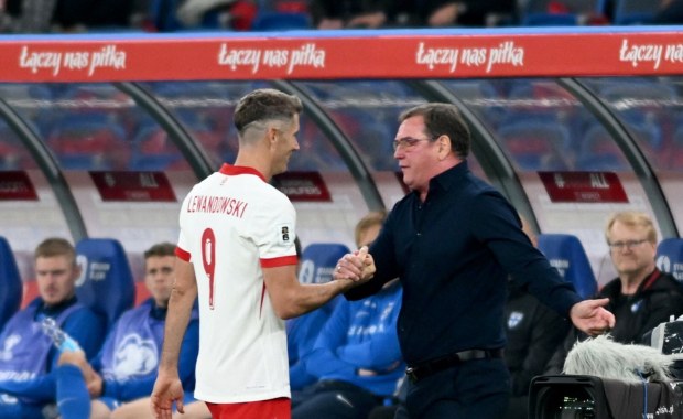 "O Jezu, dziękuję bardzo". Lewandowski zaskoczony na konferencji