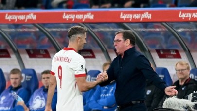"O Jezu, dziękuję bardzo". Lewandowski zaskoczony na konferencji