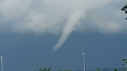 O krok od trąby powietrznej w Wielkopolsce. Silne burze nad Polską